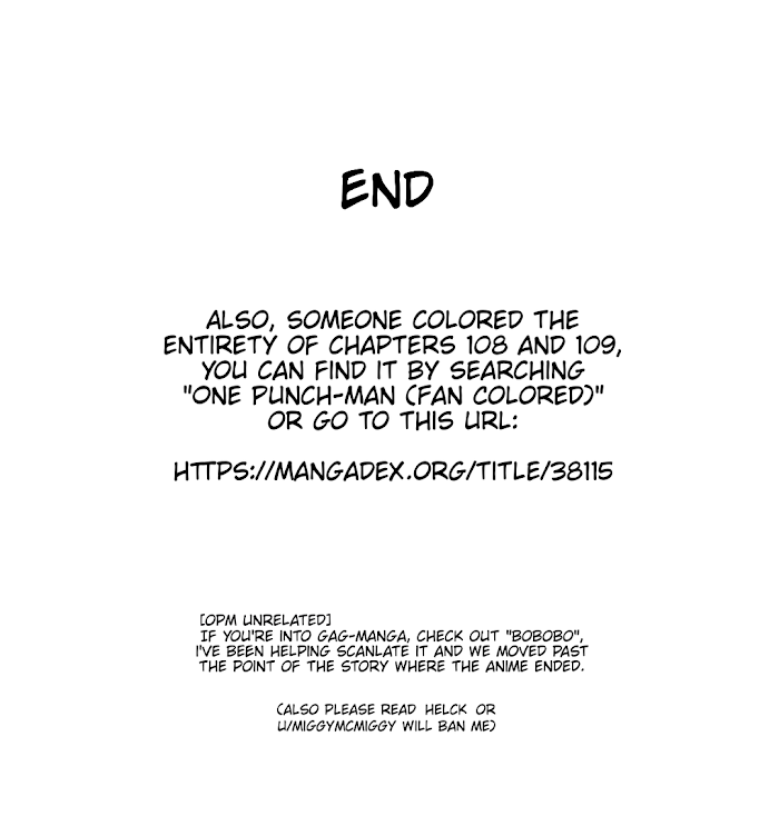 One Punch Man - Chapter 110 image 28